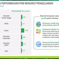 Konsumsi tangga jadi ekonomi masih pertumbuhan semester pendorong